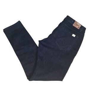 Barbell Apparel Jeans Mens 36x35 Blue Straight Athletic Stretch Denim Dark Wash